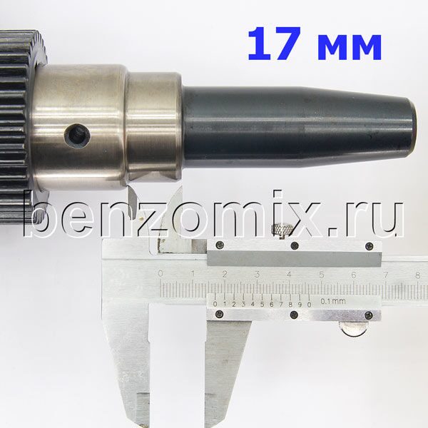 Коленвал 186F конус 35 в сборе-04
